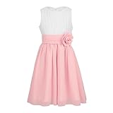 TiaoBug Festliches Mädchen Kleider für Hochzeit Sommer Brautjungfern...