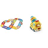 VTech Tut Tut Baby Flitzer - Straßenset deluxe & Tut Tut Baby Flitzer - Betonmischer –...