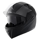 VEVOR Motorradhelm ohne Maske Helmgröße 61 cm, ABS Helme mit hoher Dichte &...