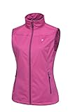 Little Donkey Andy Leichte Softshell-Weste für Damen, Winddichte ärmellose...