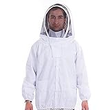 BEEComb Imker SCHUTZJACKE Baumwolle/Polyester, Größe XL | praktische...