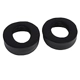 HUSHUI 2 Stück Kühlende Gel-Ohrpolster, Ersatz-Ohrpolster aus Weichem Proteinleder mit...