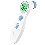Fieberthermometer kontaktlos infrarot Stirnthermometer für Babys Erwachsene,...