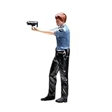 TOOYFUL Miniaturfiguren Im Maßstab 1:64, Polizei mit flachen Händen