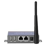 CHEECENT Kabelloser Druckserver für USB-Drucker (nicht Plug & Play),...