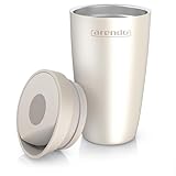 Arendo - Thermobecher to go – Edelstahl Kaffeebecher Thermo mit Deckel –...