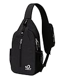 WATERFLY Sling Rucksack Sling Bag Schulterrucksack Umhängetasche Verstellbarer...