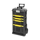 Stanley Rollende Werkstatt aus Metall-Kunststoff 1-79-206 – Werkzeugwagen leer...