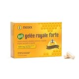 Medex Bio Gelée Royale FORTE, hohe Dosierung 1000 mg Gelee Royal, lyophilisiert, trockene...
