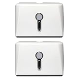 Wrtysully 2er-Pack Kommerzieller Papierhandtuchspender Zur Wandmontage - Selbstklebend...