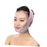 MOTHNUR Gesichts lifting Maske Dünnendes V gesichtsband Elastisch Rosa Face lifting...