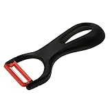 Fackelmann Ziehschäler 13,5 cm, Schäler mit sehr ergonomischem und leichtem...