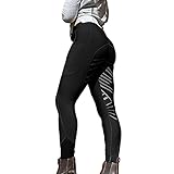 Reithose Reitleggings Damen Active Reithose Damen Silikon Grip Reitleggings...
