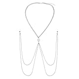 D.Bella Fake Nipple Dangle Ring Non Piercing Nipple Rings Silikon Schlinge mit...