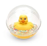 Fisher-Price WaterMates Entchenball, Lustige Ente in Kugel mit Konfetti, Baby...
