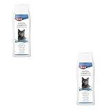 TRIXIE Katzenshampoo | Doppelpack | 2 x 250 ml | Besonders milde Pflege für Katzen Aller...