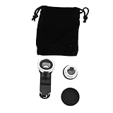 Uonlytech 2 Sätze Fisheye Objektivset Praktisch Smartphone-kameraobjektiv Aufsteckbares...