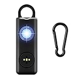 AVCXEC Upgraded Taschenalarm für Frauen, Schrillalarm mit Stroboskop LED...