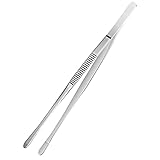 Newaner Küchenpinzette 30cm, Grillpinzette aus Edelstahl, Küchenpinzette Einsetzbar als...