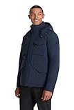 WOOLRICH 2948AI Herrenjacke Stretch Mountain Jacke Down Padded Blau, blau, XXL