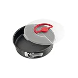 Dr. Oetker Bake & Go Springform Ø 26 cm mit Transporthaube Kuchentransportbox...