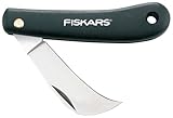 Fiskars Gartenhippe, Taschenmesser, Gesamtlänge: 17 cm, Rostfreier Stahl,...