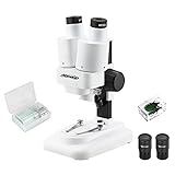 Aomekie 3D Stereo Mikroskop für Kinder 20x 40X Binokulares Mikroskope mit Objektträger...