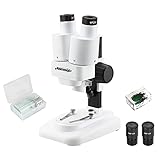 Aomekie 3D Stereo Mikroskop für Kinder 20x 40X Binokulares Mikroskope mit Objektträger...