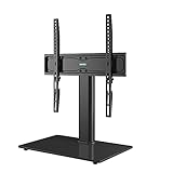 BONTEC TV Standfuß TV Ständer Universal Höhenverstellbar für 26-55 Zoll LCD LED OLED...