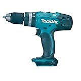 Makita Lithium-Ionen-Combi Drill, nur Gehäuse, DHP453Z, 1 W, 18 V, Blau, Silber, 7.9 x...