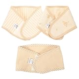 JOINPAYA 3 Stück Babybauch neugeborenes bauchband Bauch Baumwollband Bauchschutz für...