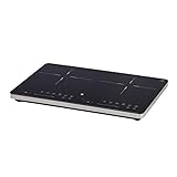WMF Kult X Doppel- Induktionskochfeld 2 Platten, Kochplatte bis 28 cm, 2...