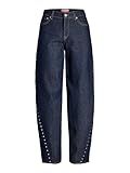 JACK & JONES Female Barrel Fit Jeans JXFUJI IVY Barrel MW Jeans R295 DNM