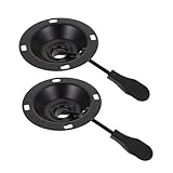 FIXOSHEE 2 Stück Teiliges Stuhlgestell aus Schwarzem Runde Drehplatte für Bürostuhl...