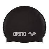 arena Classic Unisex Silikon-Badekappe, Schwimmkappe für Frauen und Männer, Badekappe...