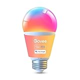 Govee Smart Glühbirne E27, 1000LM RGBWW Led Lamp App dimmbar, Wi-Fi & Bluetooth...