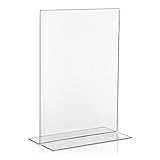 VITAdisplays® T-Werbeaufsteller/T-Ständer/Tischaufsteller/Acryl-Aufsteller,...