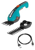 Gardena Set Akku-Gras- und Strauchschere ClassicCut Li: Rasenkantenschere und...