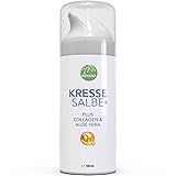 BIOVANA Kressesalbe Plus – Gesichtscreme/Altersflecken Creme (1 Tiegel je 100 ml) –...