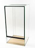 GECKOX Glasterrarium 50x50x100 cm mit Schiebescheiben