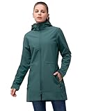 33,000ft Softshelljacke Damen Lange Übergangsjacke Wasserdicht Winddicht...