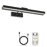 LABOREDUCER Bildbeleuchtung Kabellose mit Fernbedienung,Dart Beleuchtung 40CM...
