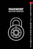 Passwort Buch mit Register: Organizer und Manager deiner Passwörter mit ABC Register in...