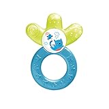 MAM Cooler New, Beißring für Babys fördert Sehsinn & Motorik, Greifling mit...