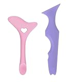 2pcs Eyeliner-Schablonen - Multifunktionale Silikon Eyeliner Make-Up Schablonen...