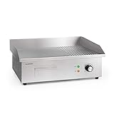 Klarstein Elektrogrill, Grillplatte, Elektrische Grillplatte, Tischgrill, Elektrogrill aus...