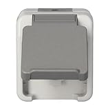 Schneider Electric Merten MEG2301-8029 Schuko Steckdose Klappdeckel,Schutzkontaktsteckdose...