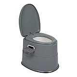 LEADZM Campingtoilette Tragbare Reisetoilette Mobile Toilette für Camping Mit...