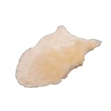 LUMoony Lammfell Schaffell Teppich Longhair-Fell Nachahmung Stuhl-Pelz-Kissen Fellteppich...