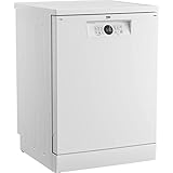 Beko BDFN26420W b300 freistehender Geschirrspüler, unterbaufähig, Platz für...